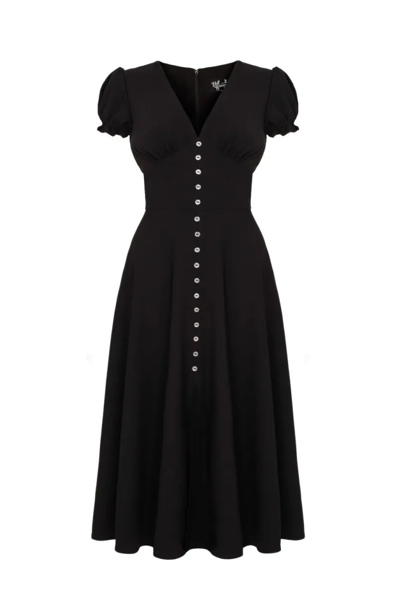 Hell Bunny Dresses|Knee Dresses>Jinx Dress Black