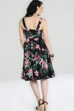 Hell Bunny Dresses|50S Dresses>Kalani 50's Dress Black