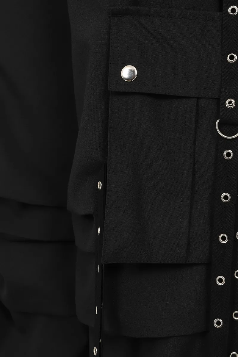 Hell Bunny Trousers & Shorts|Trousers & Shorts>Kraken Trousers Black