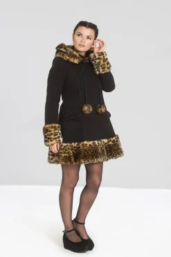 Hell Bunny Coats & Jackets|Coats & Jackets>Leah Jane Coat Black