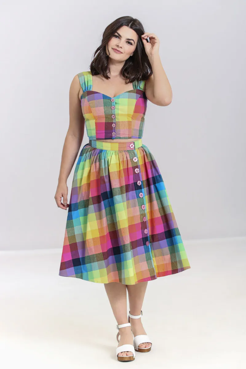 Hell Bunny Skirts|Skirts>Lucia 50's Skirt MultiColour