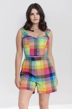 Hell Bunny Trousers & Shorts|Trousers & Shorts>Lucia Shorts MultiColour