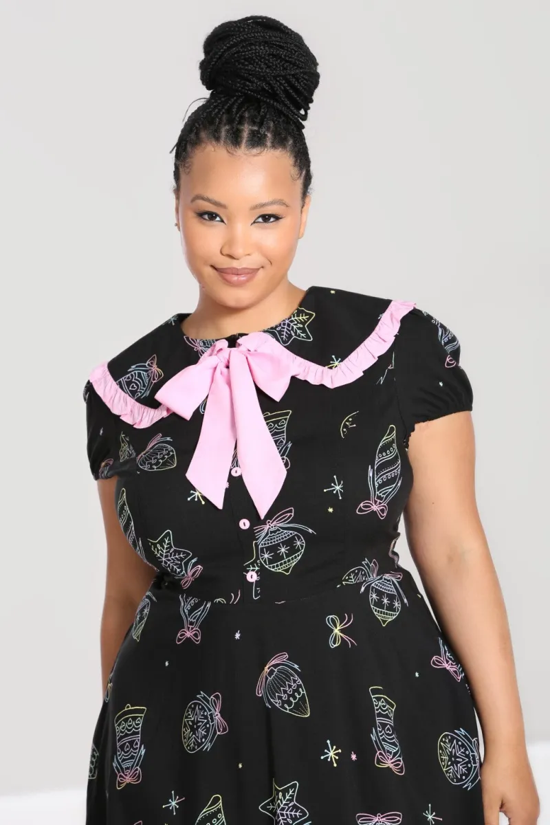 Hell Bunny Dresses|Dresses>Merry Mini Dress Black