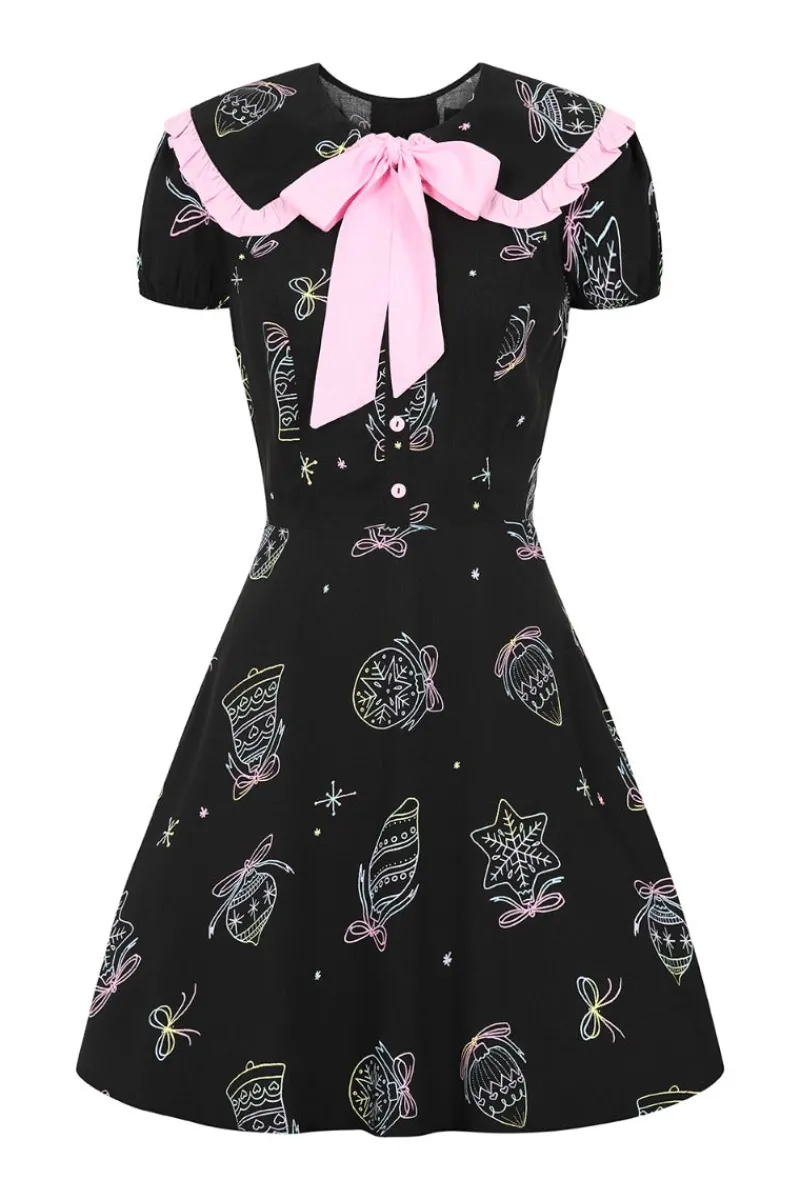 Hell Bunny Dresses|Dresses>Merry Mini Dress Black