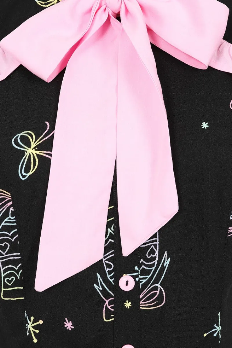 Hell Bunny Dresses|Dresses>Merry Mini Dress Black