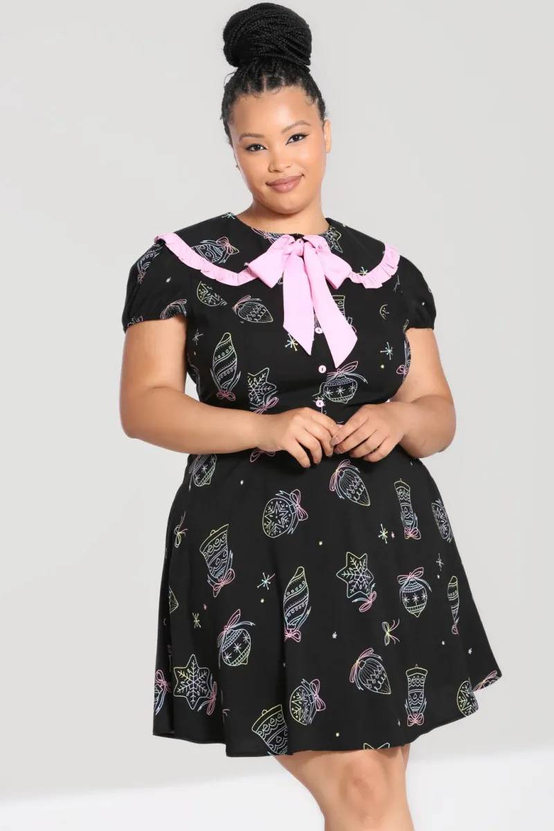Hell Bunny Dresses|Dresses>Merry Mini Dress Black
