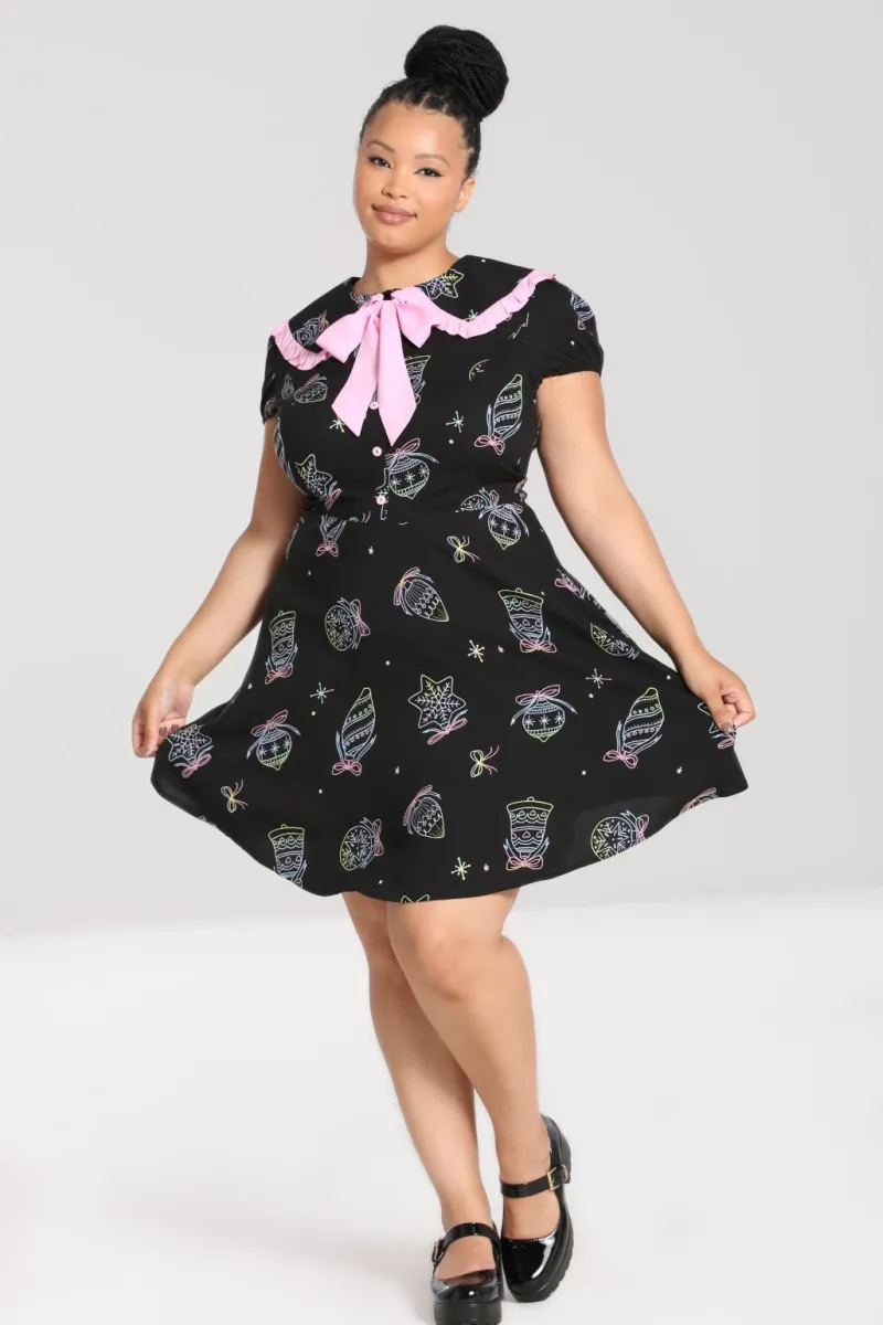 Hell Bunny Dresses|Dresses>Merry Mini Dress Black