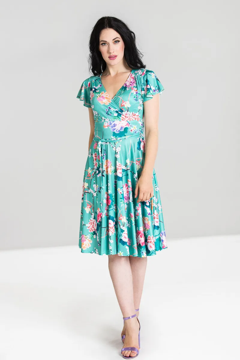 Hell Bunny Dresses|Vintage Dresses>Midori Dress Mint