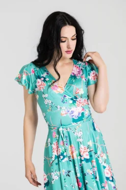 Hell Bunny Dresses|Vintage Dresses>Midori Dress Mint