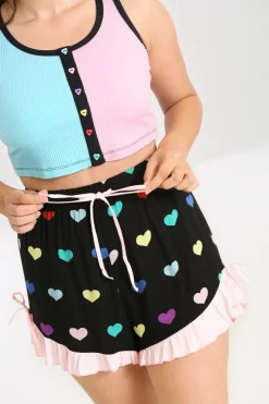 Hell Bunny Trousers & Shorts|Trousers & Shorts>Mimi Shorts Black
