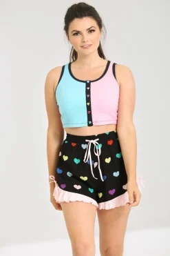 Hell Bunny Trousers & Shorts|Trousers & Shorts>Mimi Shorts Black