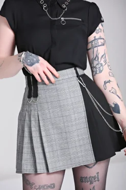 Hell Bunny Skirts|Skirts>Mina Skirt Grey