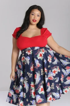 Hell Bunny Skirts|Skirts>Misa Skirt Navy