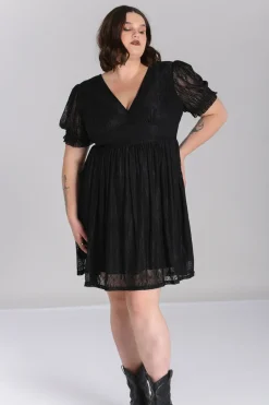 Hell Bunny Dresses|Mini Dresses>Mortem Mini Dress Black