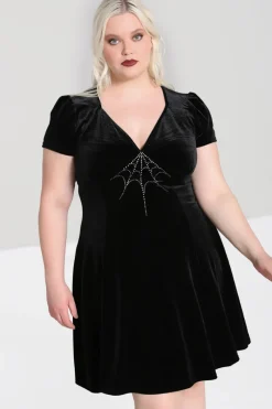 Hell Bunny Dresses|Knee Dresses>Morticia Dress Black