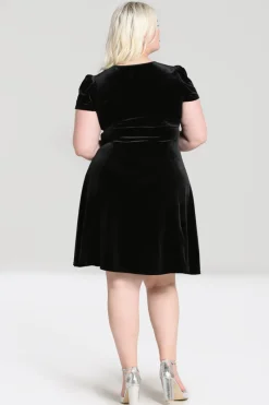 Hell Bunny Dresses|Knee Dresses>Morticia Dress Black