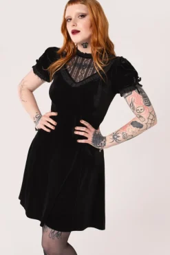 Hell Bunny Dresses|Mini Dresses>Mourning Dress Black