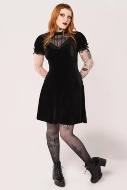 Hell Bunny Dresses|Mini Dresses>Mourning Dress Black