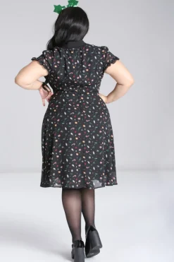 Hell Bunny Dresses|Dresses>Natalie Midi Dress Black