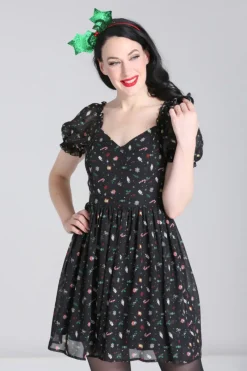 Hell Bunny Dresses|Dresses>Natalie Mini Dress Black