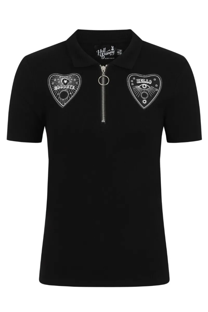 Hell Bunny Tops|Tops>Oculus Top Black