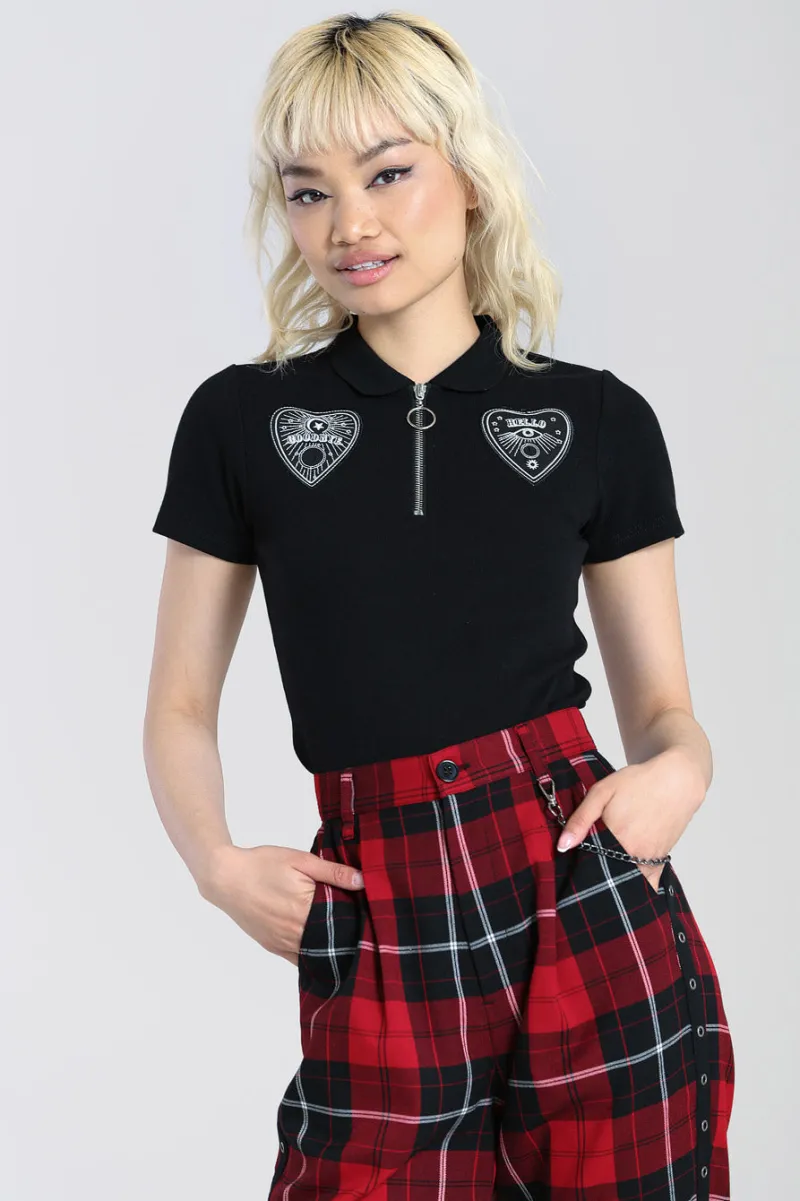 Hell Bunny Tops|Tops>Oculus Top Black