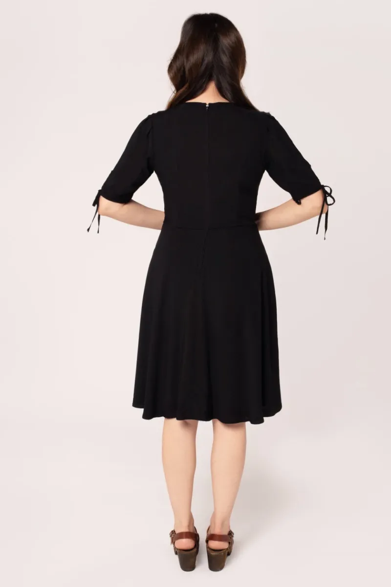 Hell Bunny Dresses|Dresses>Olivia Mid Dress Black