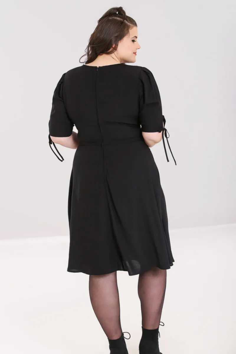 Hell Bunny Dresses|Dresses>Olivia Mid Dress Black