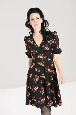 Hell Bunny Dresses|Dresses>Orla Mid Dress Black