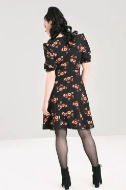 Hell Bunny Dresses|Dresses>Orla Mid Dress Black