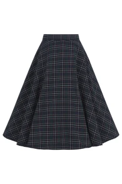 Hell Bunny Skirts|Skirts>Peebles 50's Skirt Navy