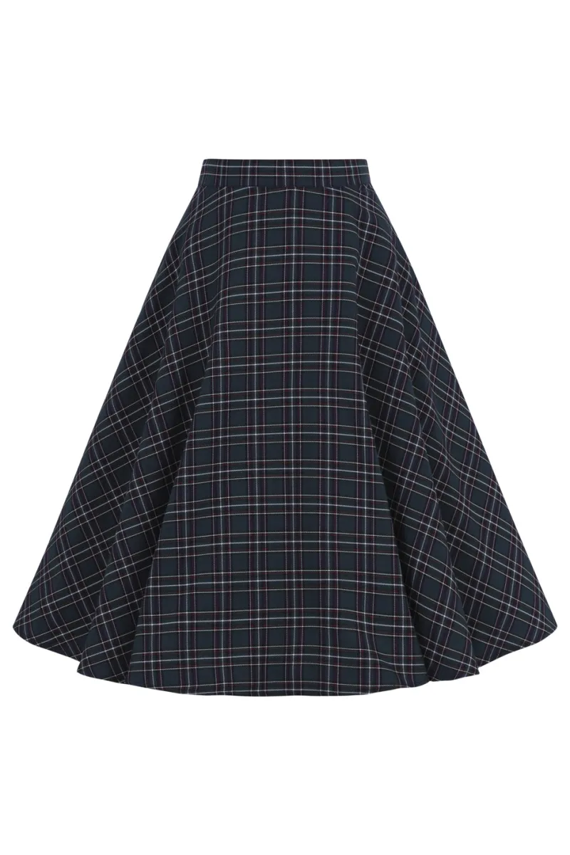 Hell Bunny Skirts|Skirts>Peebles 50's Skirt Navy