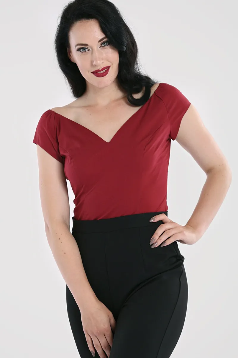 Hell Bunny Tops|Tops>Petunia Top
