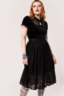 Hell Bunny Skirts|Skirts>Rhea Skirt Black
