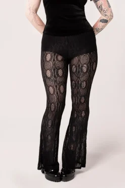 Hell Bunny Trousers & Shorts|Trousers & Shorts>Rhea Trousers Black
