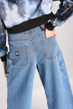 Hell Bunny Trousers & Shorts|Trousers & Shorts>Rider Jeans Blue