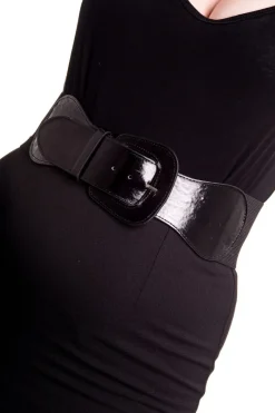 Hell Bunny Accessories|Back In Stock>Rizzo Belt Black