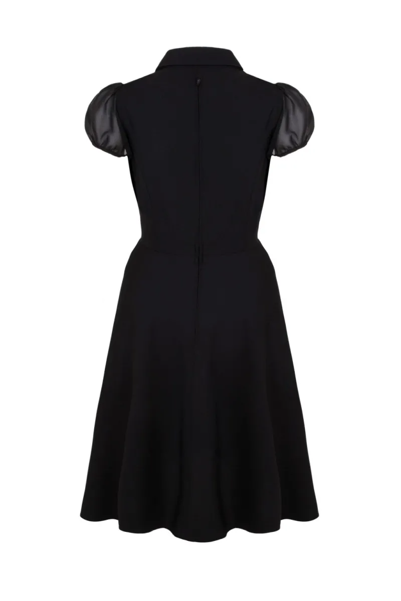 Hell Bunny Dresses|Dresses With Pockets>Roesia Dress Black