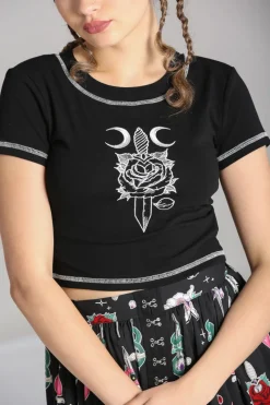Hell Bunny Tops|Tops>Roesia Top Black