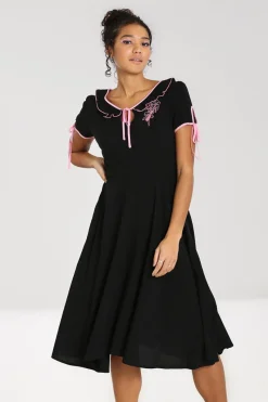 Hell Bunny Dresses|Dresses>Rosetta Dress Black