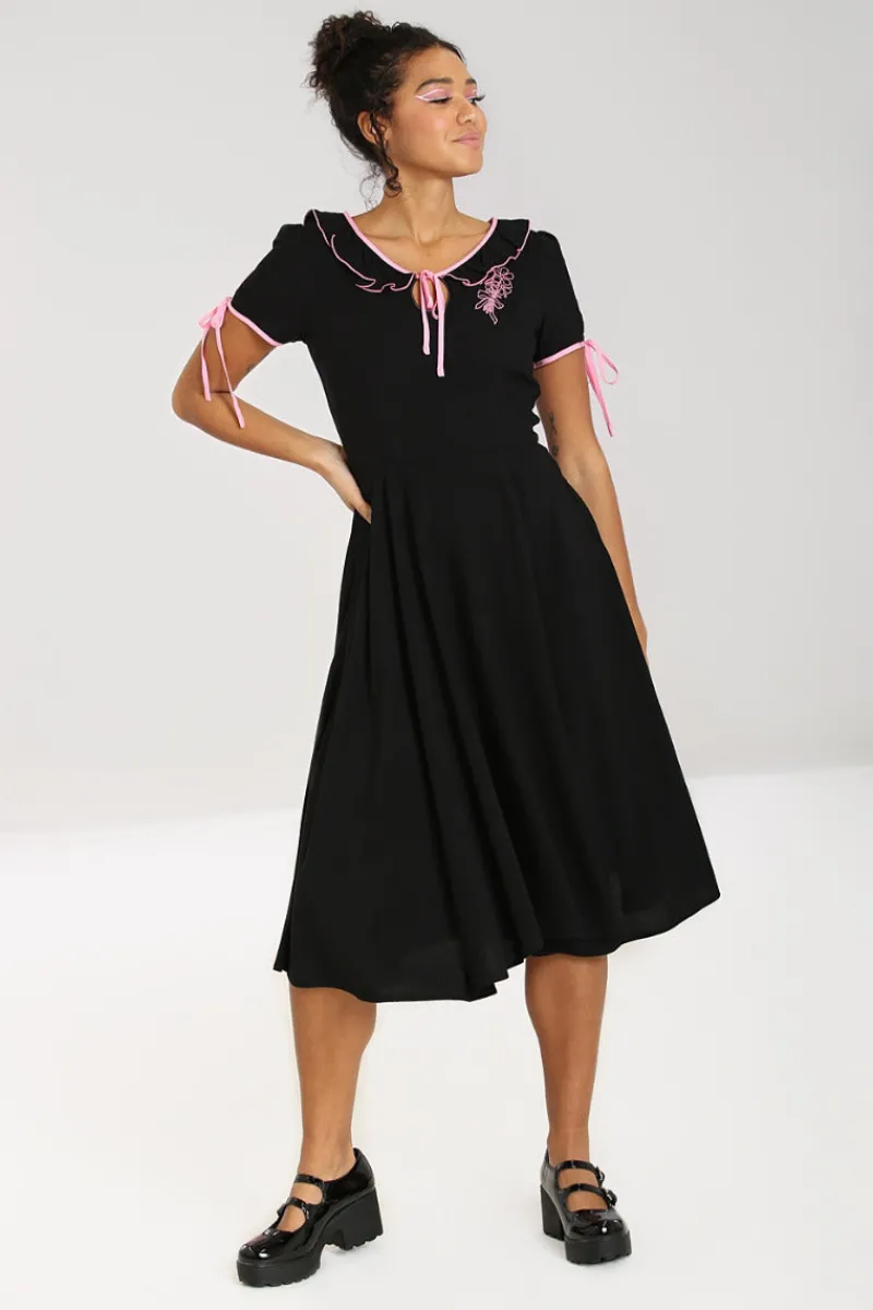 Hell Bunny Dresses|Dresses>Rosetta Dress Black