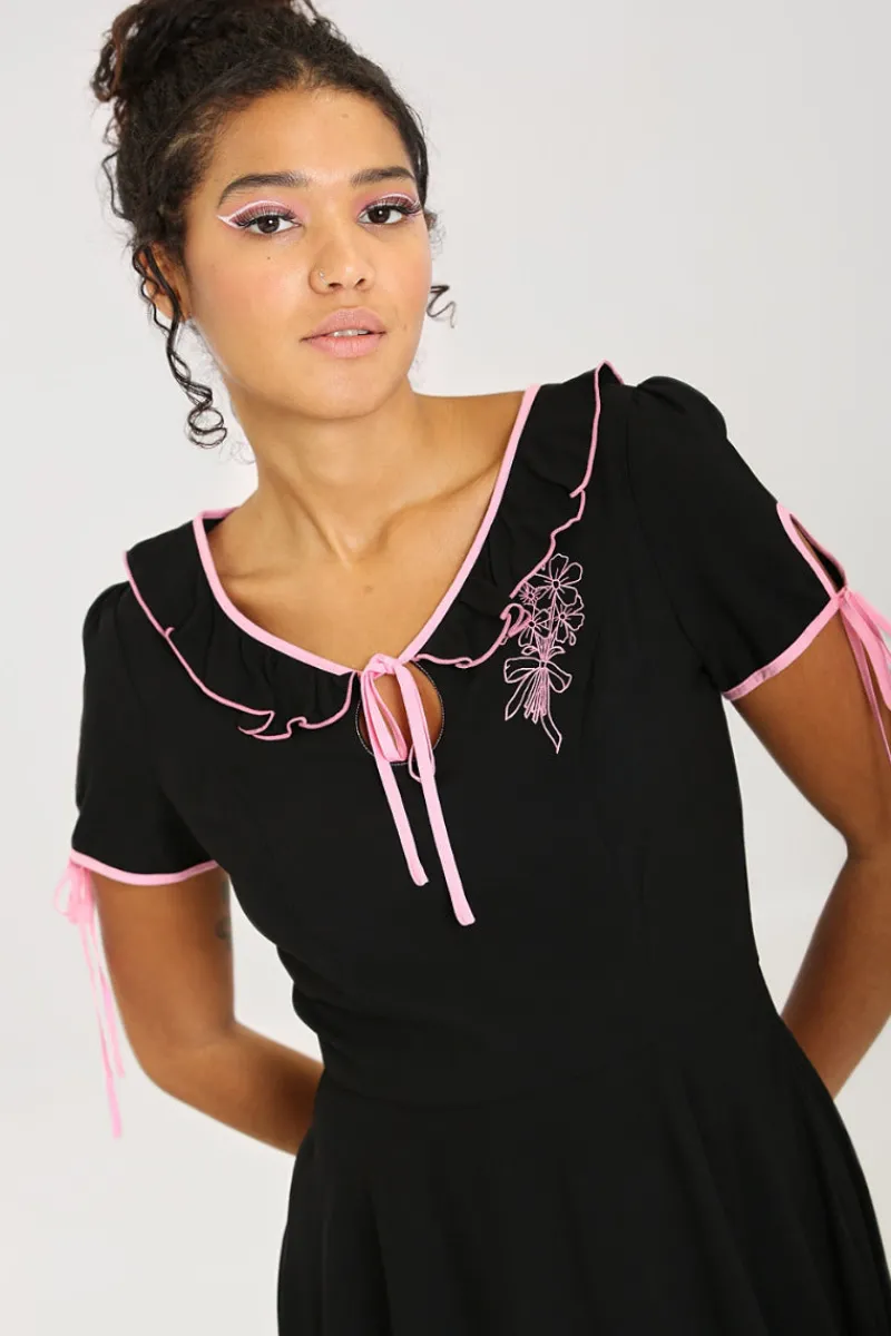 Hell Bunny Dresses|Dresses>Rosetta Dress Black