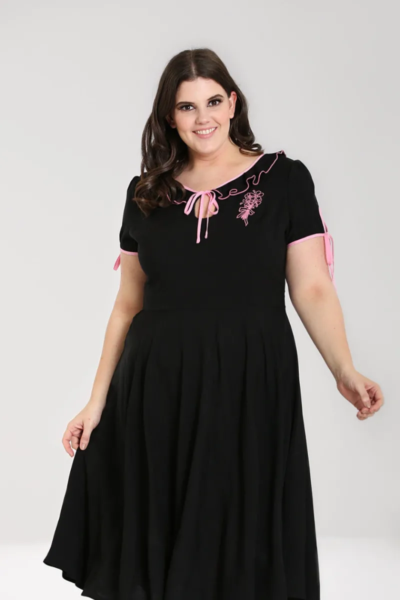 Hell Bunny Dresses|Dresses>Rosetta Dress Black