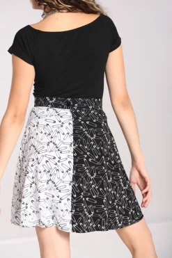 Hell Bunny Skirts|Skirts>Safety Pin Skirt Black
