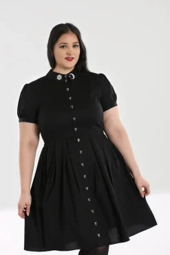 Hell Bunny Dresses|Knee Dresses>Samara Dress Black