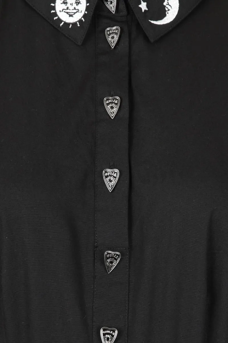 Hell Bunny Dresses|Knee Dresses>Samara Dress Black