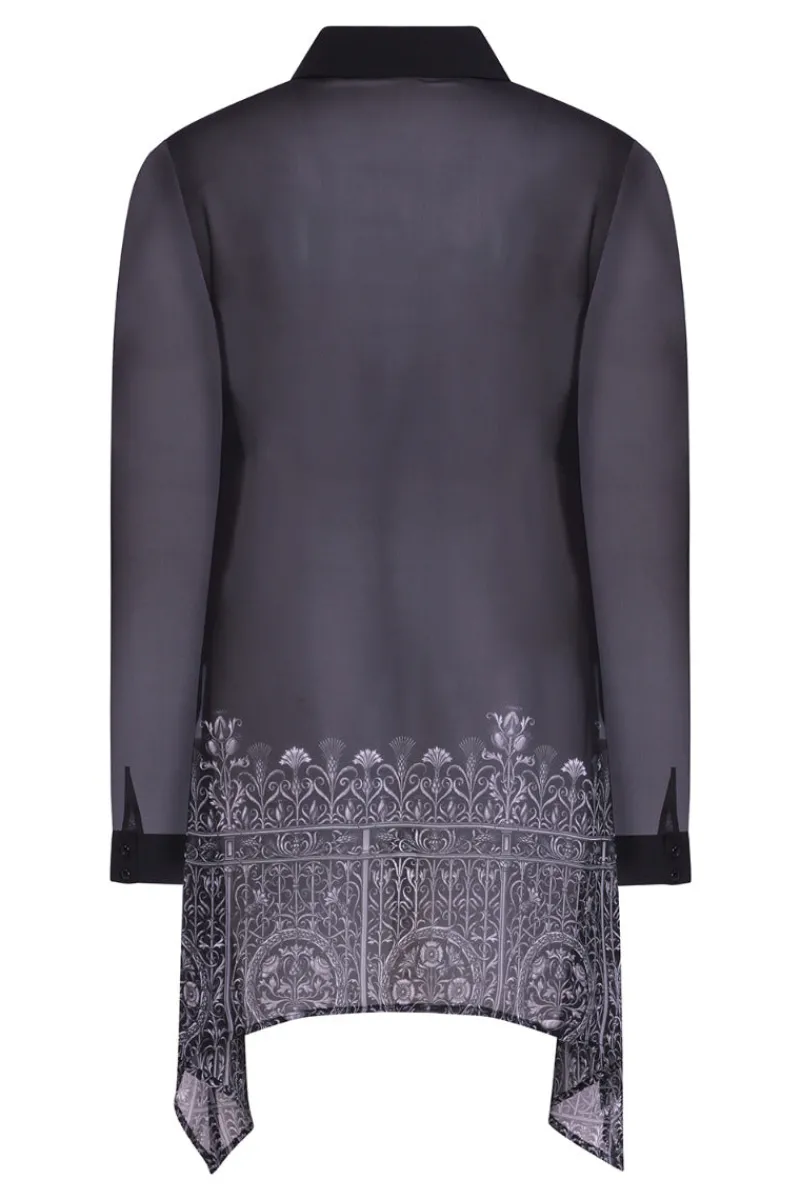 Hell Bunny Tops|Blouses>Secret Gate Tunic Black