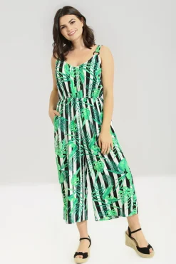 Hell Bunny Jumpsuits & Playsuits|Jumpsuits & Playsuits>Solana Jumpsuit Black