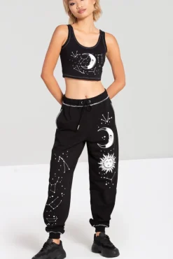 Hell Bunny Trousers & Shorts|Trousers & Shorts>Solaris Joggers Black