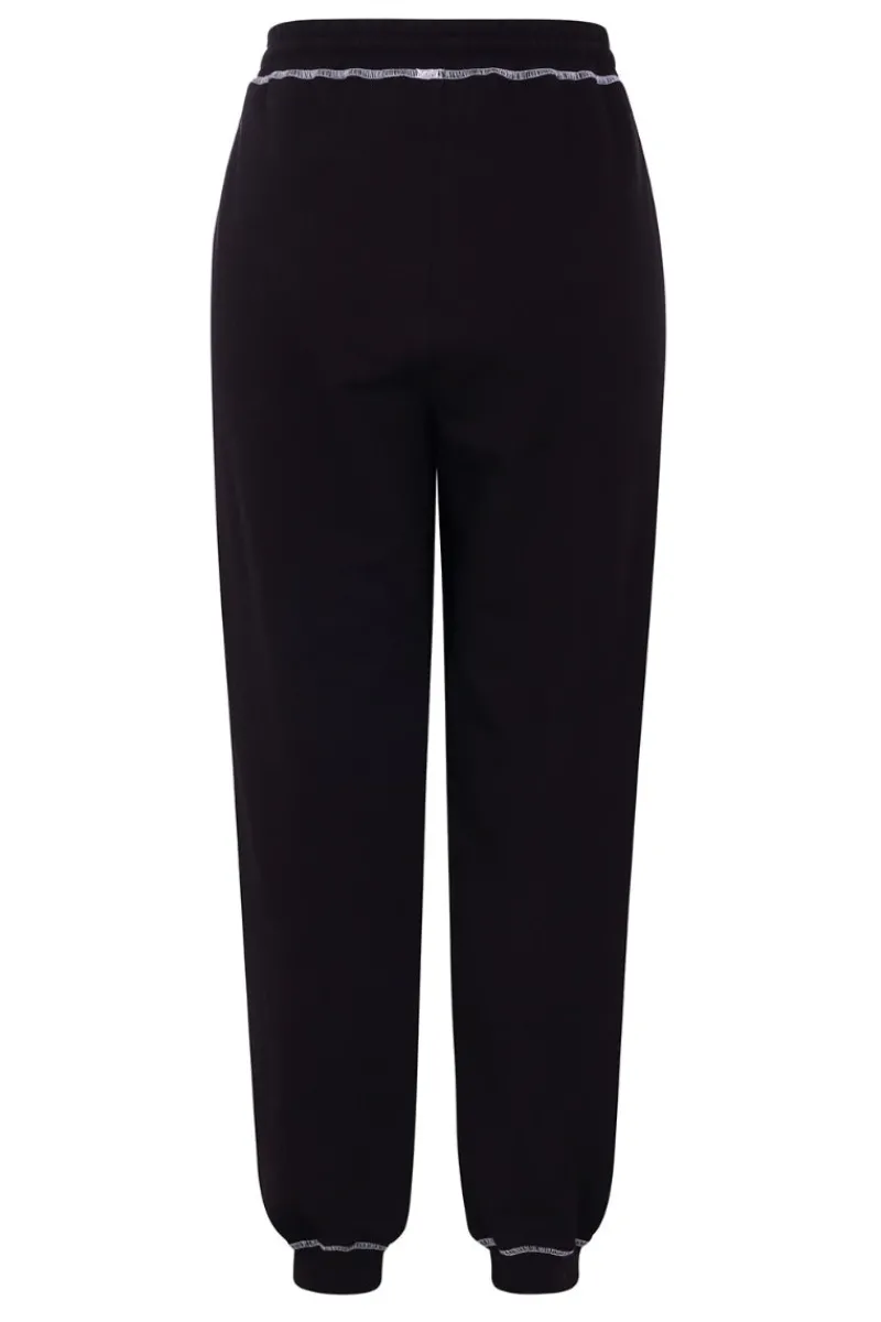 Hell Bunny Trousers & Shorts|Trousers & Shorts>Solaris Joggers Black